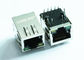 ARJ11E-MCSC-A-B-GL2 Ethernet 10/100/1000 Lan RJ45 Single Port Shielded Socket