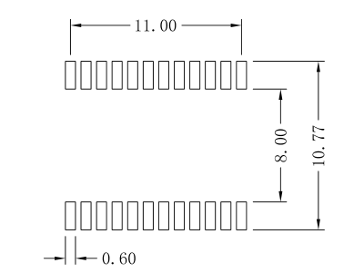 ماژول مغناطیسی 1000Base-T ترانسفورماتور Gigabit Ethernet LP82440NL