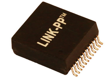 10/100BASE-TX 24 Pins PoE Lan Transformer Ethernet , H2005NL