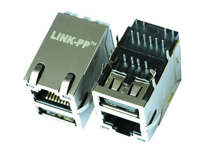 HR981190C Combo USB Rj45 Connector 10/100 Base - ماژول های اترنت T ...