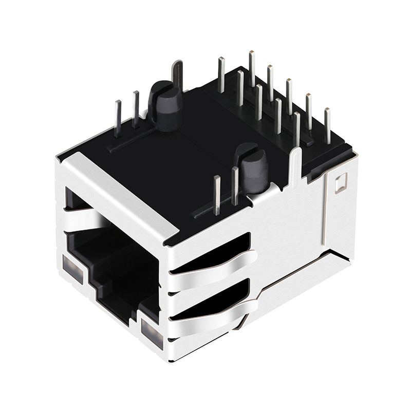 اتصال دهنده RB1-1Q6BAM1A Gigabit Industrial RJ45 LPJG16314A4NL جنسیت زن