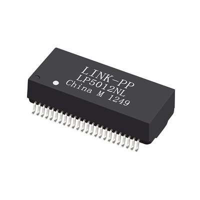LP5012NL 1000 Base -T Dual Port SMD Ethernet ترانسفورماتورهای مغناطیسی گسسته نصب سطحی 48 پین
