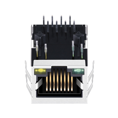 رجیستر LED Rj45 LPJ0012A73NL اتصال یکپارچه سریع اترنت