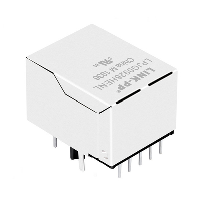 1000Base-T Single Port RJ45 ماژولار جک با POE+ LPJG0926HENL