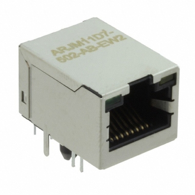 ARJM11D7-502-AB-EW2 Single Port PoE RJ45 با مغناطیس 1GBase-T
