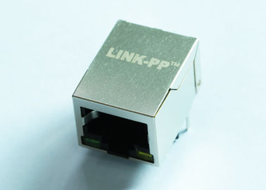 پورت 1x1 پورت 1000BASE-T POE + RJ45 مدولار با ترانسفورماتور LPJG0926-7HENL