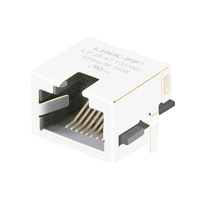 پایین مدولار RJ45 RJ45 Jack SMT Tab Shielded Tab Up 8.5mm ISO9001