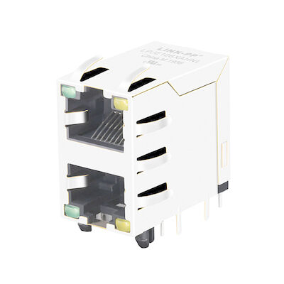 10118075-513B010LF بندر 2X1 پورت RJ45 جک مدولار LPJE106XAHNL