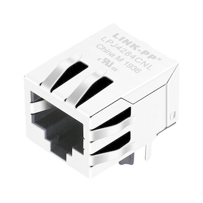 RJP-003TC1 RJ45 با جک Magnetics POE 10/100Mbps LPJ4284CNL
