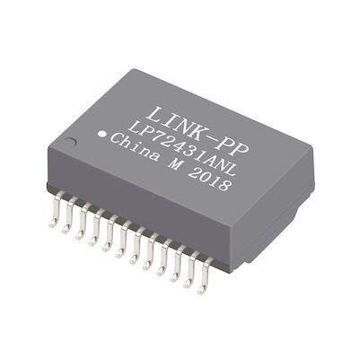 749052051 10G Base -T 24 پین تک پورت 1A SMD PoE + ماژول های ترانسفورماتور Lan LP72431ANL
