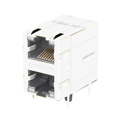 6368011-4 2x1 Port RJ45 بدون مغناطیس LPJE17200A31NL
