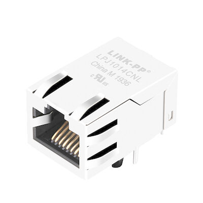 MJF13T25U-KF06B3-0808-LF 100 Base-T RJ45 تک پورت PCB جک LPJ1014CNL