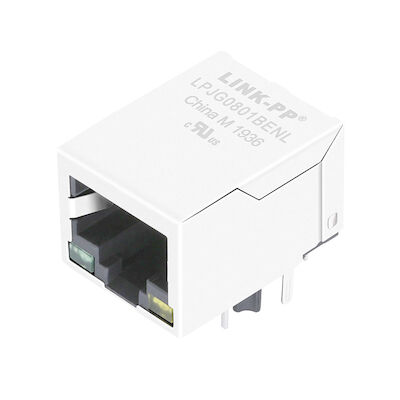 XRJG-01K-4-H11-120 Rj45 جک مغناطیسی بازی ATMEGA88PV-10AUR سوئیچ جاسازی شده