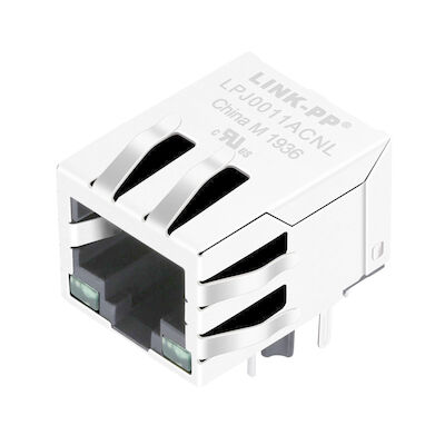 LPJ0011ACNL RJ45 1 x 10/100 Mbit اترنت چراغ نشانگر 8p8c