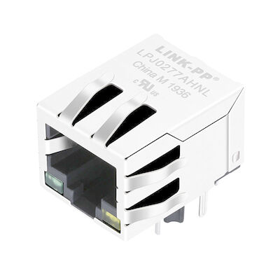 POE PulseJack JD0-0004NL Rj45 Power over Ethernet Pinout 10 / 100BT با LED