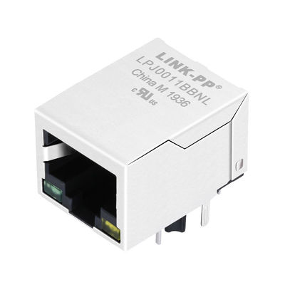 یکپارچه 10/100 Base T Ethernet Lan RJ 45 کانکتور JKM-0009NL LPJ0011BBNL