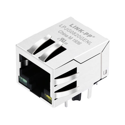 Gigabit RJ45 سوکت JD0-0001NL PulseJack CONN Rj45 1x1 1000M 1: 1 TU