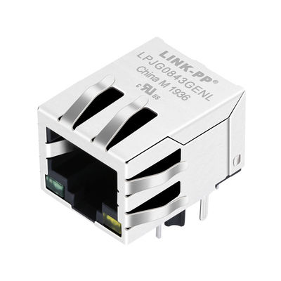 اتصال بدنه کوتاه گیگابیتی RJ45 HFJ11-1G41E-L12RL 1x1 Tab-Down