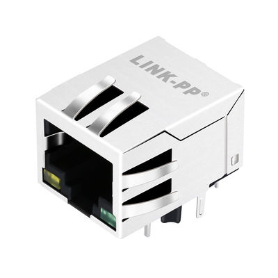 LPJ0112GDNL UTP-5 کابل RJ45 اتصال، POE Rj45 13F-6XGYDNW2NL IEEE802.3af