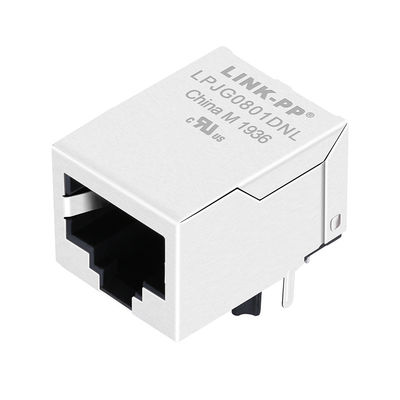 LA1S109 LF / KLA1S109 LF تک اتصال Rj45 با یکپارچه سازی 1000Mbps مغناطیسی