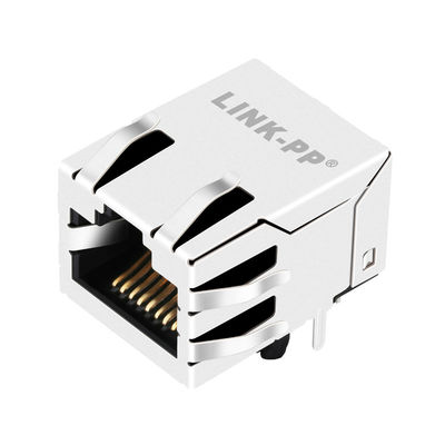 LPJ16801CNL Cross MJFR0429 Single Port PCB Mount Connector Lan 100M Rj45 Jacks Interface