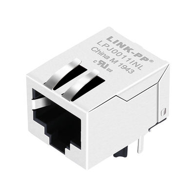 اتصال دهنده J0011D11NL Rj45 Female 100 Base-T 8p8c Tab Down Industrial RJ45 Ethernet connector
