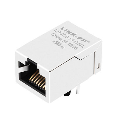 JXR1-0005NLT Lan Port RJ45 Modular Jack 100 Base-T 8p8c Tab Up Led Shielded