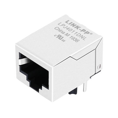 JXR0-0005NLT بدون ترانسفورماتور مغناطیسی Led 1x1 Port 100 Base-T Ethernet