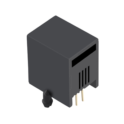 E5362-3000G2-L 6P2C RJ11 جک ماژولار بدون مغناطیس یکپارچه