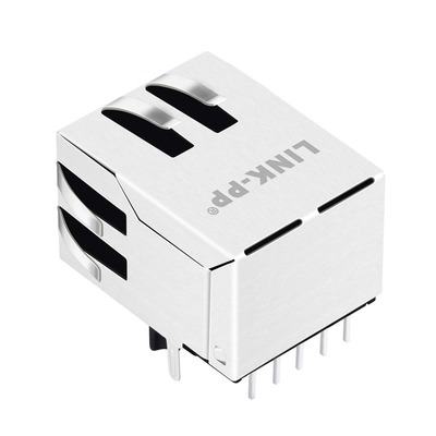 1x1 Port Tab Down جک مغناطیسی 10/100 پایه T RJ45 بدون LED JXR0-0001NLT