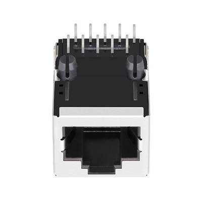 46F-1451NWZ2NL یکسو کننده دیود 1x1 پورت POE Rj45 کانکتور زن 100 پایه-T زبانه بالا بدون LED
