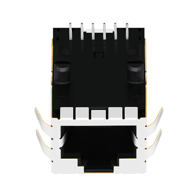 08B1-1X1T-06-F 100 Base-T 1x1 Port RJ45 مغناطیسی جک بالا بدون LED LPJ2011CNL