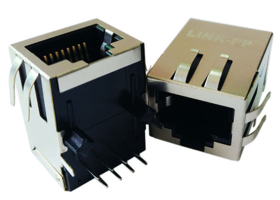 LPJ0195CNL صلیب GISX-188S2-9001 Rj45 مدولار جک و Magnetics 4 هسته